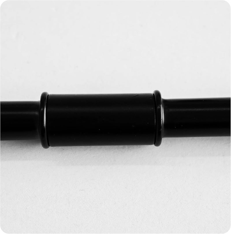 AUXBC 4 Sets 3.15” Straight Pipe Lamp Stem Kit, M10 Double End Threaded Lamp Rod Long Extension Risers, Black Lamp Parts Replacement for DIY Floor Lamps, Table Lamps & Ceiling Lights - Image 5